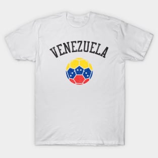 Venezuela Soccer Team Heritage Flag T-Shirt